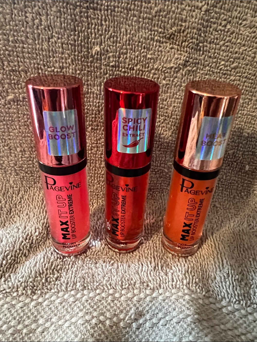 Pagevine Max It Up Lip Booster Trio